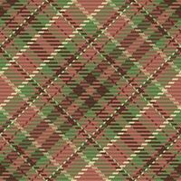 Seamless pattern of scottish tartan plaid. Repeatable background with check fabric texture. Vector backdrop striped textile print.