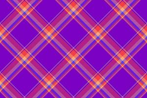 Tartan plaid background, diagonal check seamless pattern. Vector fabric texture for textile print, wrapping paper, gift card, wallpaper.