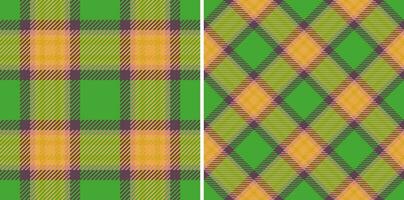 Textile fabric plaid of texture check pattern with a background tartan vector seamless.
