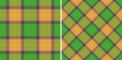 Textile fabric plaid of texture check pattern with a background tartan vector seamless.