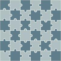 Grey jigsaw pattern. jigsaw line pattern. jigsaw seamless pattern. Decorative elements, clothing, paper wrapping, bathroom tiles, wall tiles, backdrop, background. vector