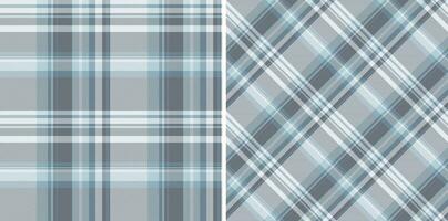 Texture fabric tartan of background plaid check with a seamless textile pattern vector. vector