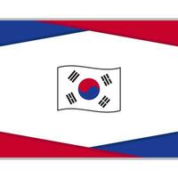 South Korea Flag Abstract Background Design Template. South Korea Independence Day Banner Social Media Post. South Korea Vector