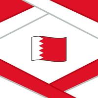 Bahrain Flag Abstract Background Design Template. Bahrain Independence Day Banner Social Media Post. Bahrain vector