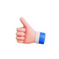 Hand Gesture Vol 1 3D Icon png