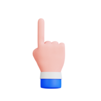 Hand Gesture Vol 2 3D Icon png