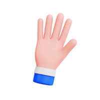 hand gest vol 1 3d ikon png