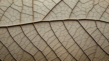 Close up texture leaf structure macro photography, abstract texture, Generative AI illustration photo