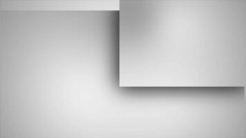 noir et blanc Facile géométrique motifs abstrait rectangles Contexte video