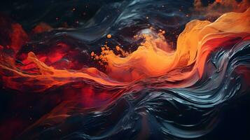 Abstract background of red and blue colors photo