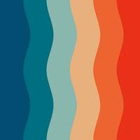 Vintage retro groove background with swirling rays. vector illustration. The pattern is in the style of the seventies and sixties. Hippie style design