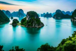 the best places to visit in vietnam. AI-Generated photo