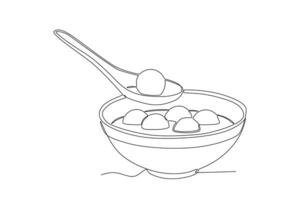 A Chinese cuisine vector