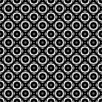 Black and white seamless pattern texture. Greyscale ornamental graphic design. vector