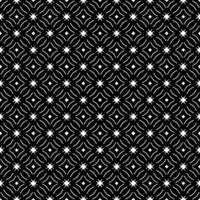 Black and white seamless pattern texture. Greyscale ornamental graphic design. vector