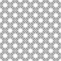 Black and white seamless pattern texture. Greyscale ornamental graphic design. Mosaic ornaments. Pattern template. vector