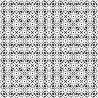 Black and white seamless pattern texture. Greyscale ornamental graphic design. Mosaic ornaments. Pattern template. vector