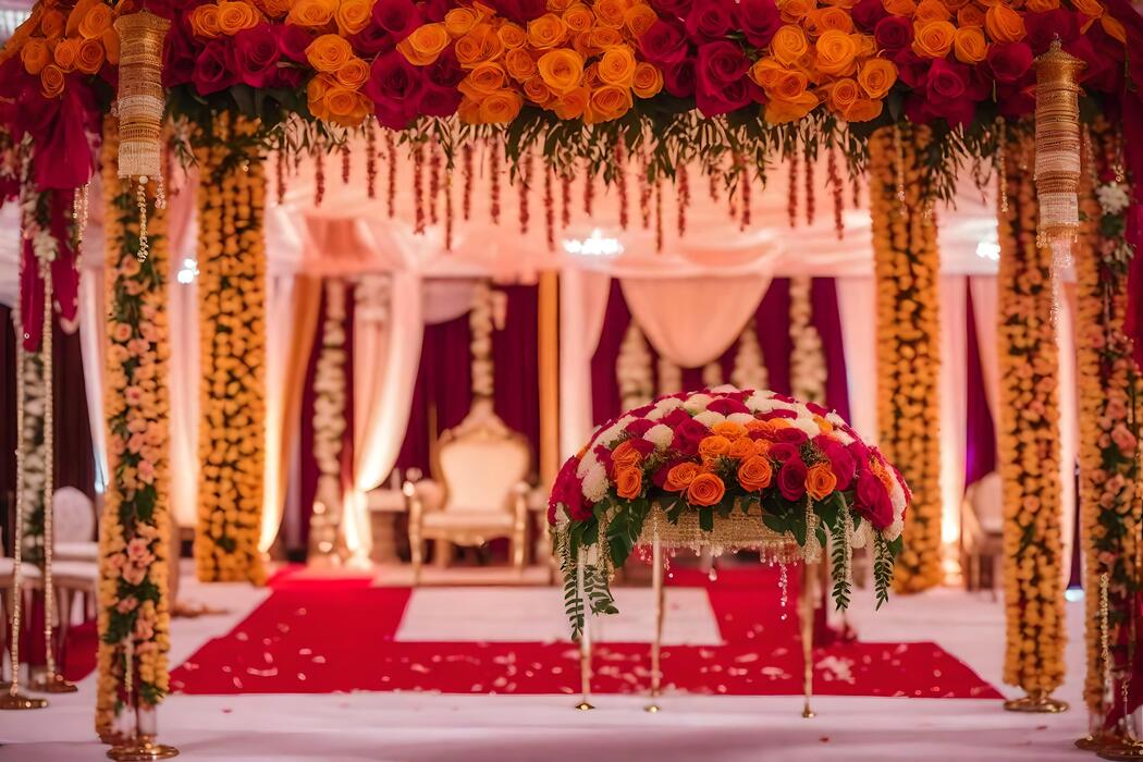 Indian Wedding Flower Stock Photos, Images and Backgrounds for Free