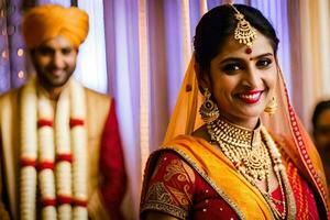 indian wedding photography in delhi. AI-Generated photo