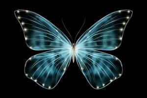 Butterfly wing structure X ray image background with empty space for text photo