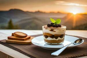 the best dessert in the world is a dessert. AI-Generated photo