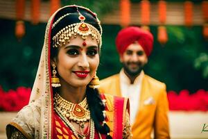 indian wedding photography in delhi. AI-Generated photo