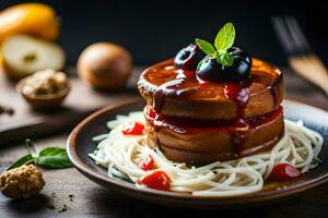 the food of the future is here. AI-Generated photo