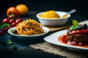 the best food in the world. AI-Generated photo