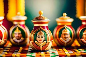 indian wedding gifts for the bride. AI-Generated photo