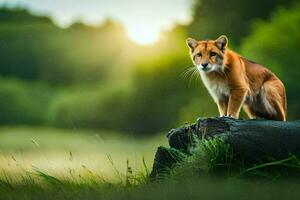 photo wallpaper the sun, animal, nature, the forest, the animal, the animal, the. AI-Generated