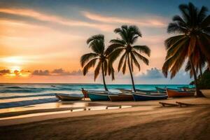 el playa a o cerca dónde estás quedarse generado por ai foto