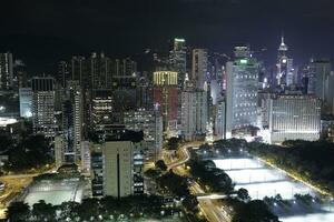 Night life in Hong Kong photo