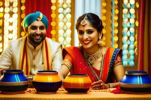 indian wedding photography in delhi. AI-Generated photo
