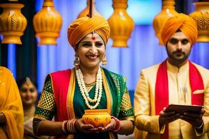 indian wedding photography in delhi. AI-Generated photo