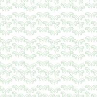 Thin graceful sprigs of grass and plants on a white background. Vector. Seamless pattern. vector