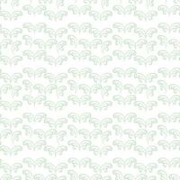 Thin graceful sprigs of grass and plants on a white background. Vector. Seamless pattern. vector