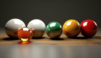 3D small set ball photo