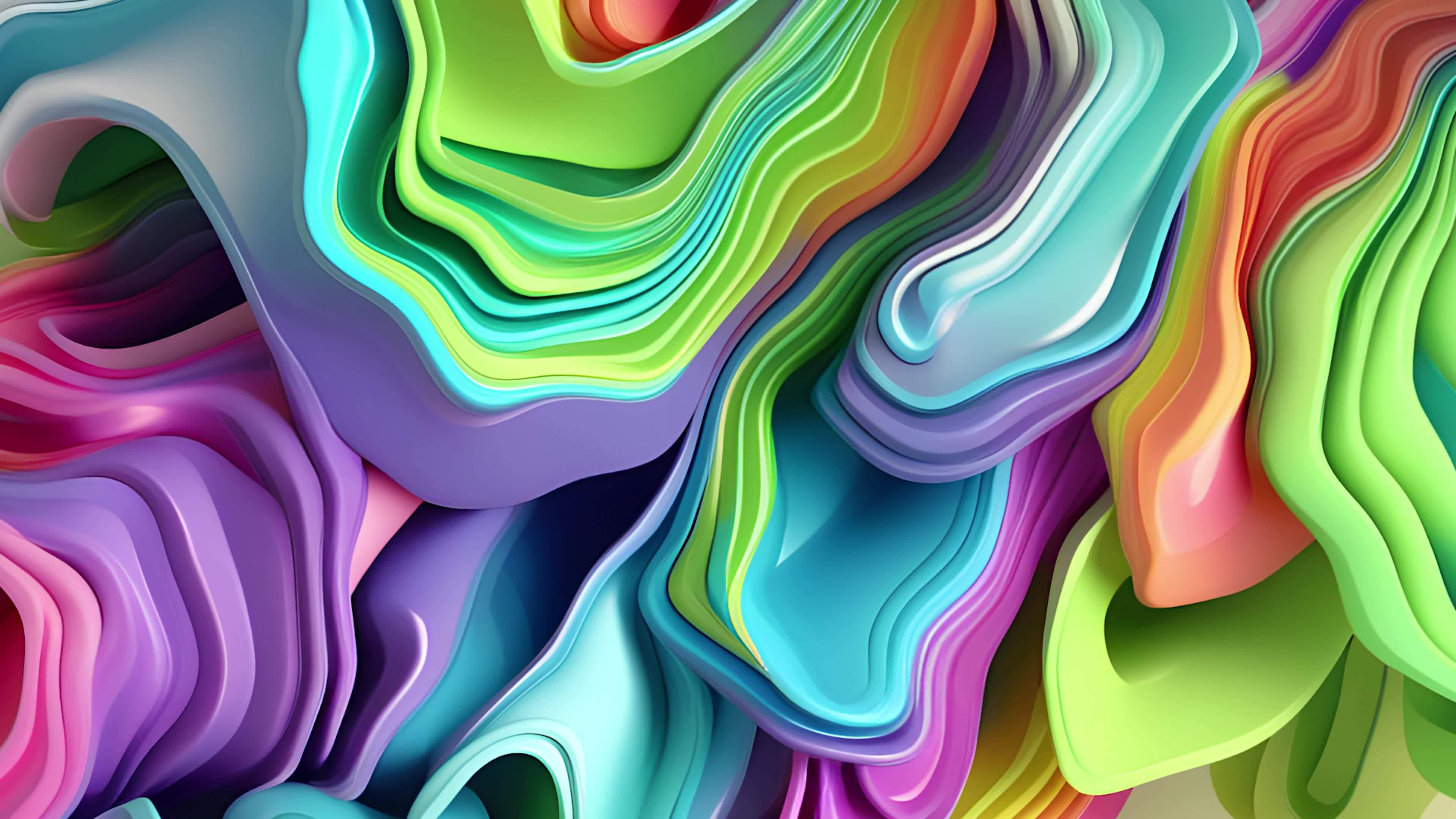 Abstract Liquid Wavy Texture Background, Generative AI 30903604 Stock ...