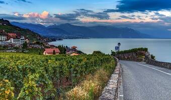 Lavaux region, Vaud, HDR photo