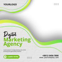 Digital Marketing Agentur Vorlage psd
