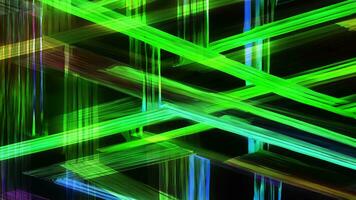 abstrakt neon färger Ränder bakgrund animation, abstrakt rör på sig rader bakgrund, generativ ai video