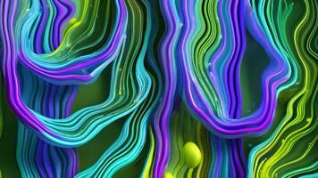 Abstract Liquid Wavy Texture Background, Generative AI video