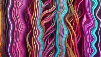 Abstract Liquid Wavy Texture Background, Generative AI video