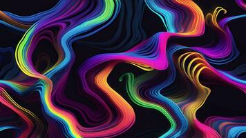 Abstract Liquid Background video