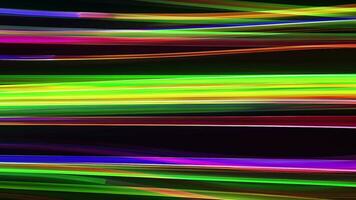 Abstract Liquid Wavy Neon Lines Animation, Generative AI video