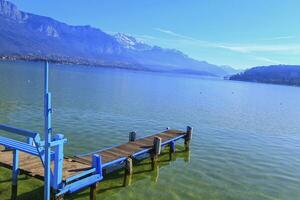 Annecy lake, France photo