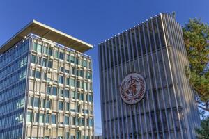 Geneva, Switzerland - December 07, 2020 World Health Organization, WHO - OMS, Headquarters photo