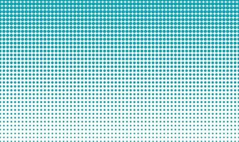 Vector Gradient Color Halftone Dots Pattern