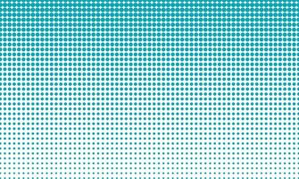 Vector Gradient Color Halftone Dots Pattern