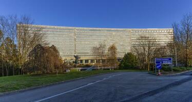 Geneva, Switzerland - December 7 Headquarters of the International Labour Office photo